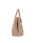 Large Double-Zip Galleria, &pound;550, Handbags, Pink, Leather, Side view